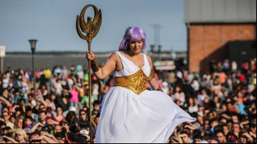 El desfile de cosplay fue una de las principales atracciones de este domingo en la Crack Bang Boom.