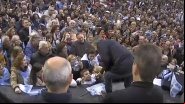 "Estaba en el baño", la repuesta del nene que descolocó a Macri.