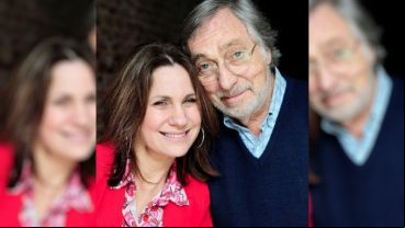 Nancy Dupláa junto a Luis Brandoni. La actriz y el actor protagonizan la película "El retiro".
