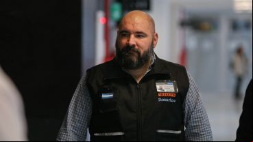 Gustavo Adda, director municipal de Tránsito, este martes en el Centro de Justicia Penal.