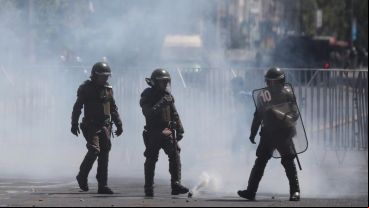 Hubo protestas en Santiago de Chile, Valparaíso y Concepción.