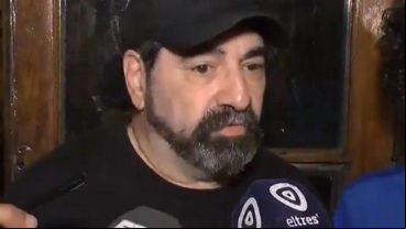 Adrián Abonizio habló con El Tres durante su visita al búnker macrista.