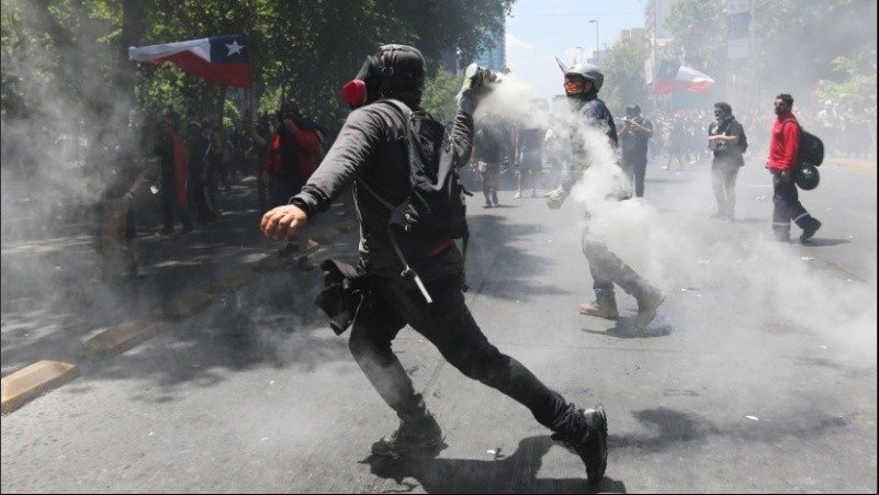 Las protestas ya llevan cuatro semanas.