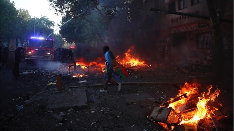 Las protestas ya llevan cuatro semanas.