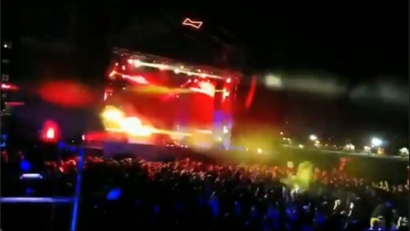 El DJ serbio tocó durante varias horas en el Hipódromo Municipal.