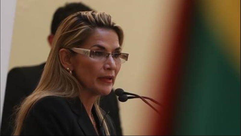 La ex mandataria de Bolivia Jeanine Añez.
