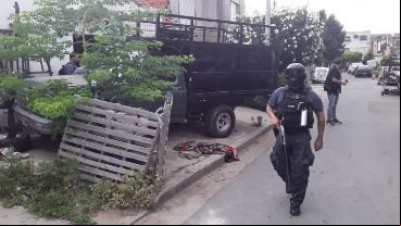 La ex PDI realizó once allanamientos en la ciudad.