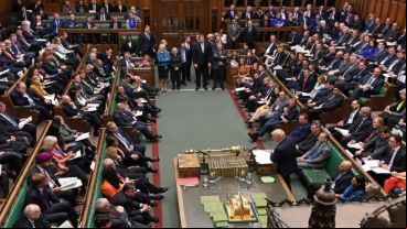 El Parlamento británico anunció los resultados de la tercera votación para la salida de Reino Unido de la UE.