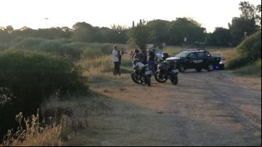 Un amplio operativo se desplegó en el parque Sur.