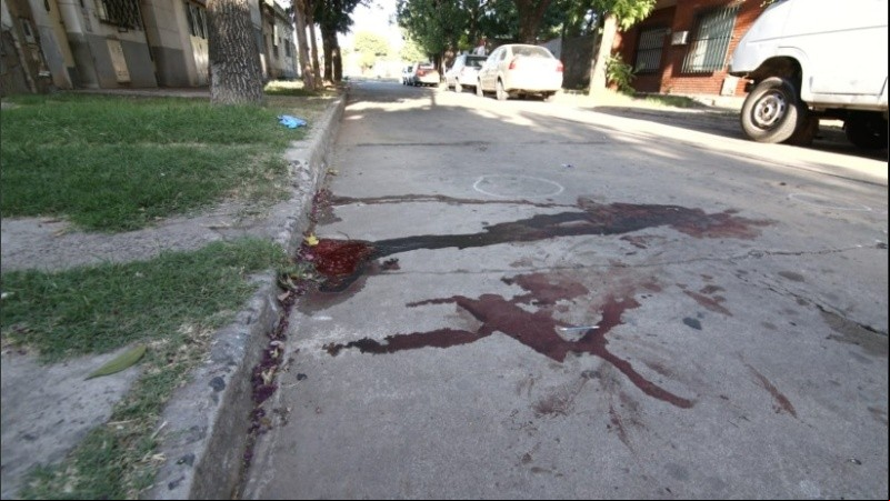 El lugar donde se produjo el crimen.