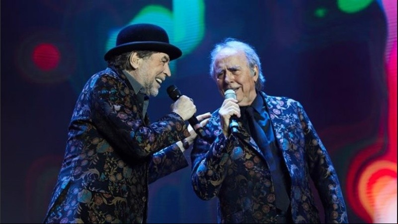 El show de Sabina en Madrid junto a Serrat.
