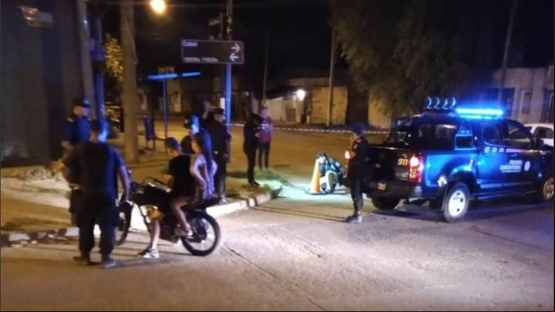 El hecho conmocionó a la zona noroeste este domingo.