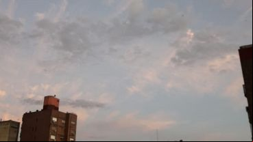 El cielo comenzaba a cubrirse.