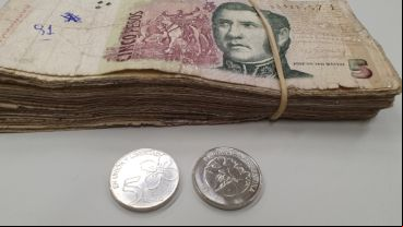 Salen los billetes de San Martín y entran las monedas con los arrayanes.