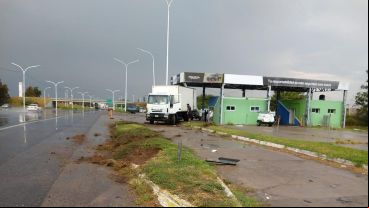 El accidente ocurrió cuando llovía en la región.