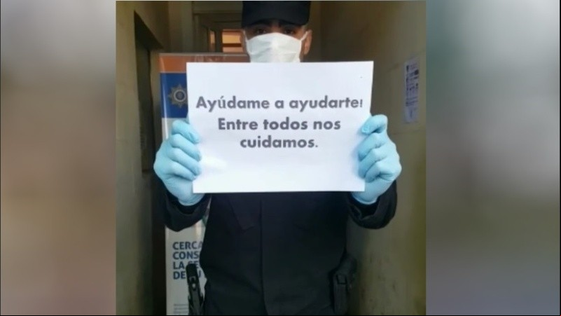 El mensaje de la Policía Comunitaria que llama a 