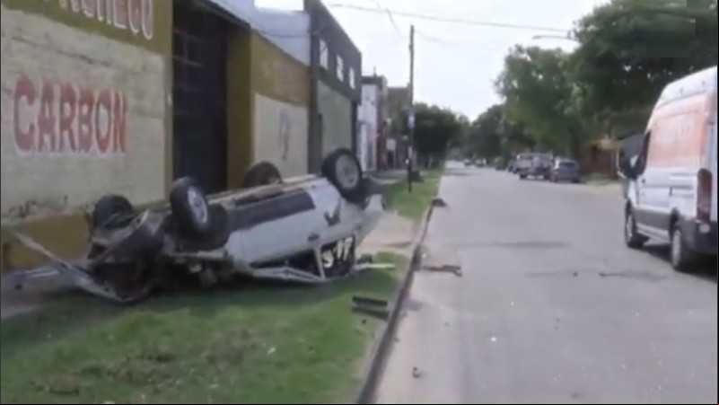 El hecho tuvo lugar cerca de las 15 en la zona de calle Pacheco y 8 de Noviembre.
