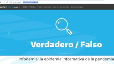 todos los ciudadanos podrán detectar las fake news antes de compartirlas en redes sociales y whatsapp.
