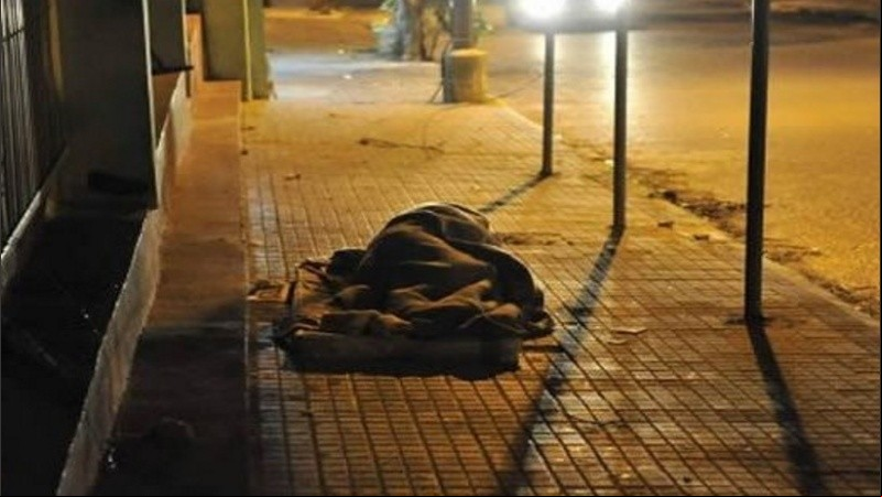 Las personas sin lugar donde vivir en riesgo durante la pandemia. 