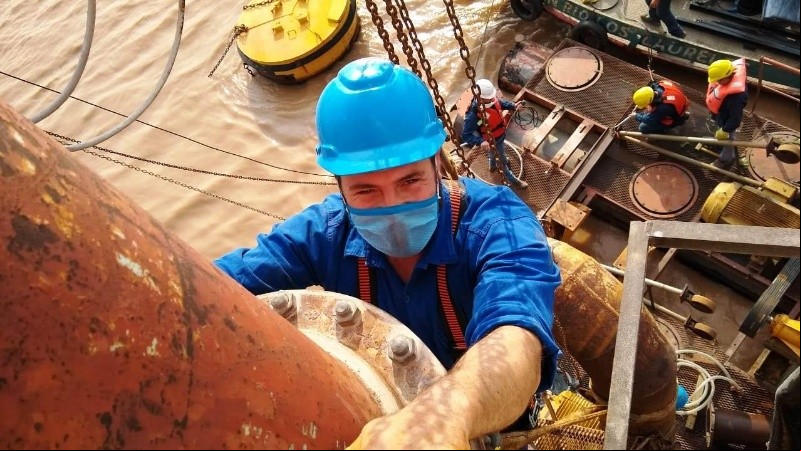 Aguas Provinciales habilitó nuevas bombas de extracción por la bajante. 
