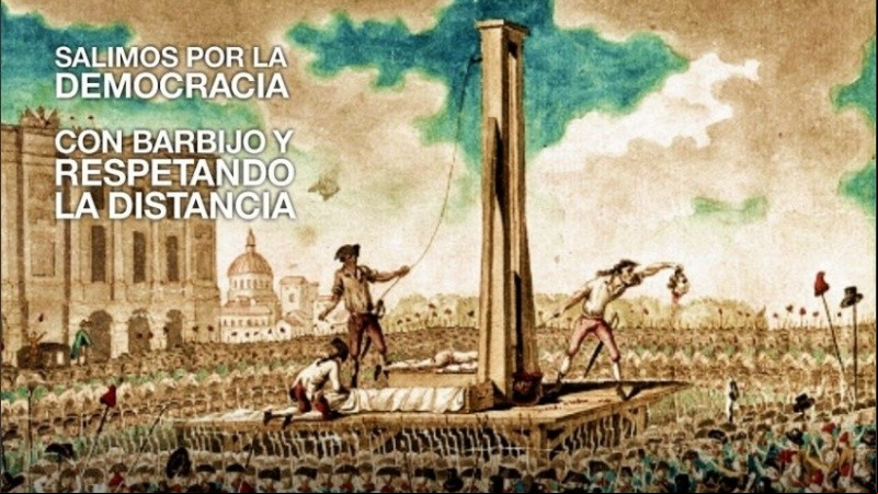 La Justicia investiga quién está detrás de la convocatoria.