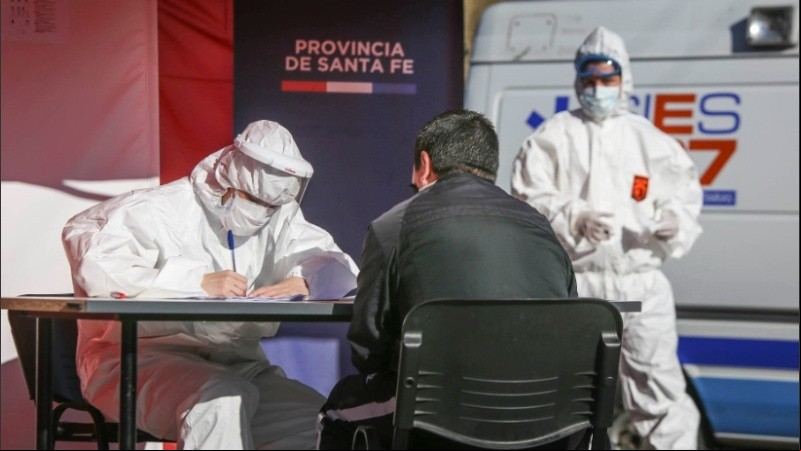 Esta semana se avanzó con testeos en barrios populares de la ciudad.
