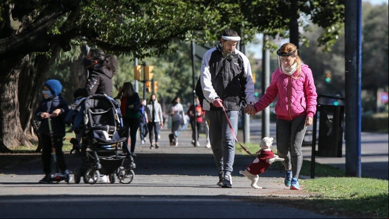Este fin de semana, una hora más para las caminatas recreativas. 