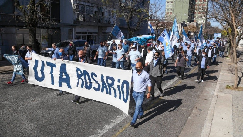 Es el segundo paro extenso de la UTA en medio de la pandemia.