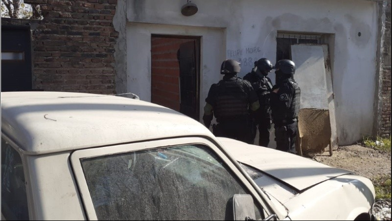 El detenido.