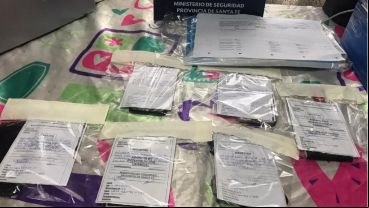 Documentación secuestrada en los operativos de este lunes.