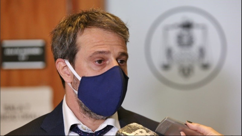 El fiscal Miguel Moreno, quien lleva adelante la acusación contra Bracamonte.