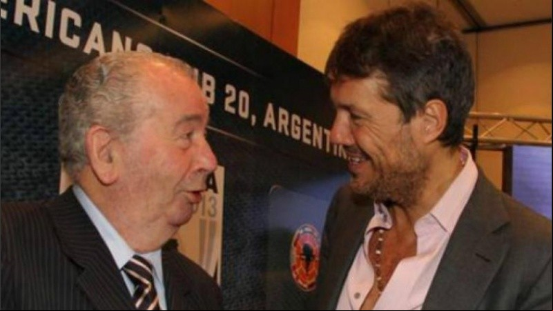 Don Julio con Marcelo. Claramente tenían una relación estrecha.