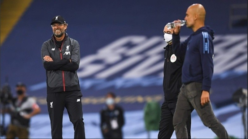 El duelo de técnicos consagrados fue para Pep.