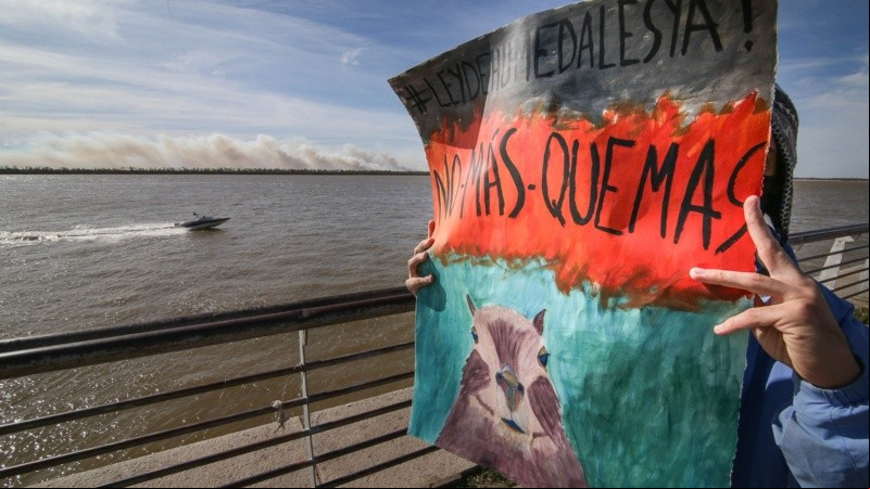 La Municipalidad de Rosario pidió ser querellante en la causa de los incendios. 