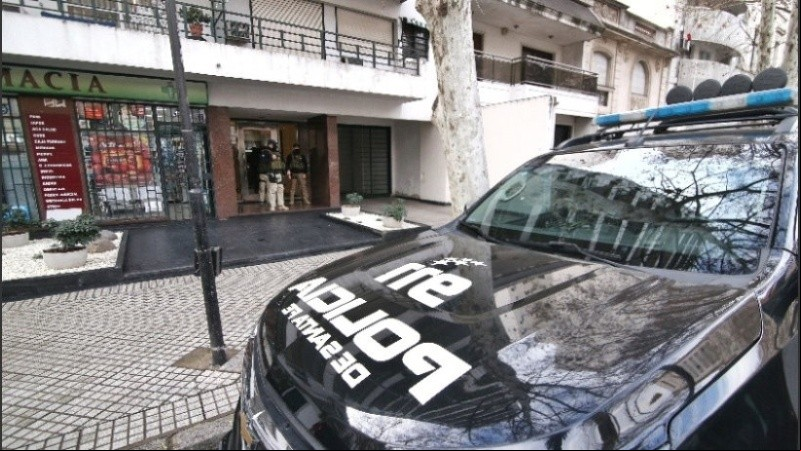 La TOE allanó la casa del fiscal este viernes.