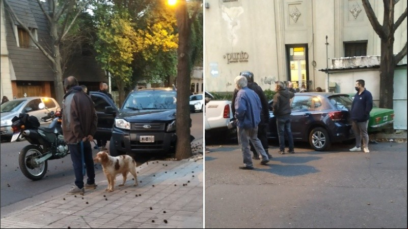 Dos escenas, el mismo siniestro.