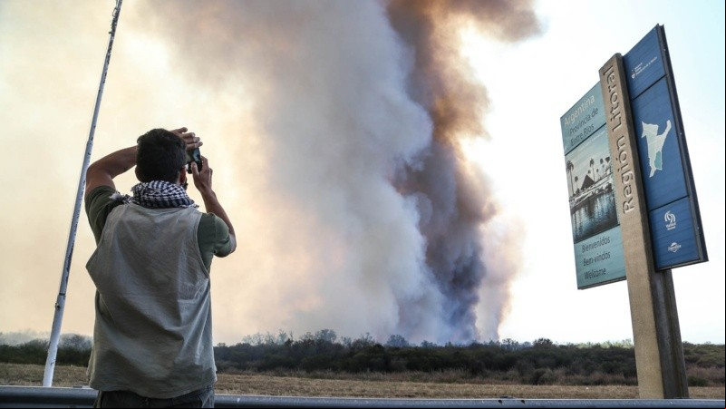 Nuevos indagados por los incendios en el humedal. 