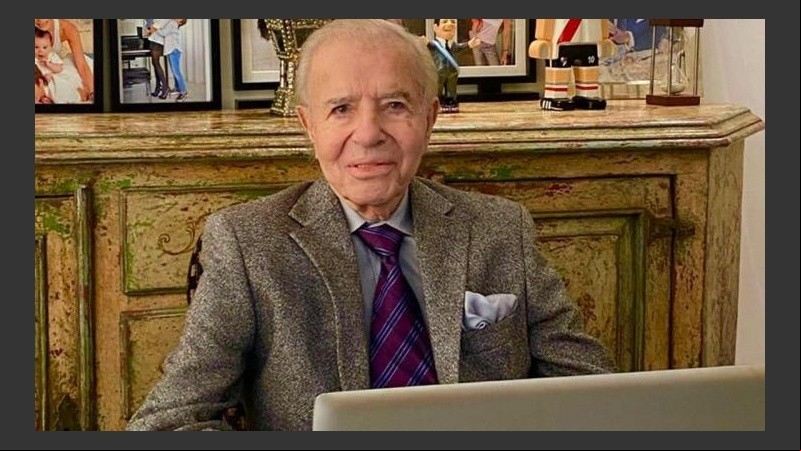 El ex presidente Carlos Menem falleció a lo 90 años.