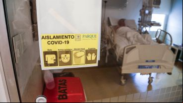 La salta de terapia en un sanatorio local. El desborde de casos lo complica todo.