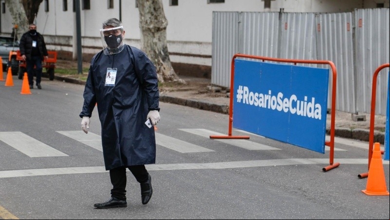 Hasta la fecha en Rosario murieron 548 personas con coronavirus.