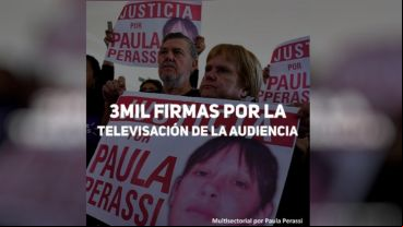 La Multisectorial aspira a lograr una ordenanza que  obligue a televisar los juicios por femicidios a través del canal público de la provincia."