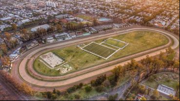 El hipódromo de Rosario, en el corazón del Parque Independencia.