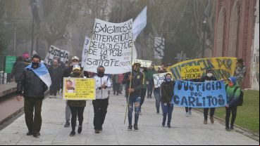 El reclamo de familiares y amigos es que se esclarezca el hecho y sostienen que fue asesinado.