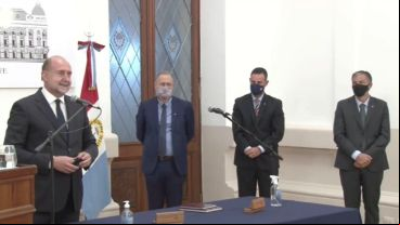 El acto tuvo lugar en la Casa Gris.