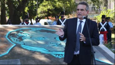 Rossi agradeció el trabajo hecho en la pandemia a las Fuerzas Armadas.
