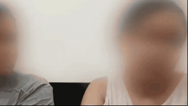 La víctima de abuso dio su testimonio en una entrevista.