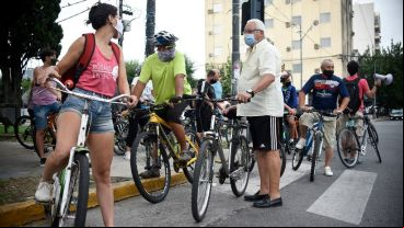 Los manifestantes recordaron al Trinche y reclamaron mayor seguridad.