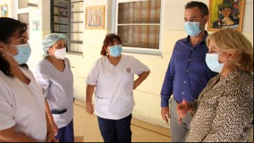 Las imágenes de esta primera jornada de vacunación en geriátricos de Rosario