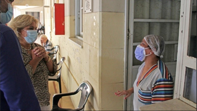 Las imágenes de esta primera jornada de vacunación en geriátricos de Rosario