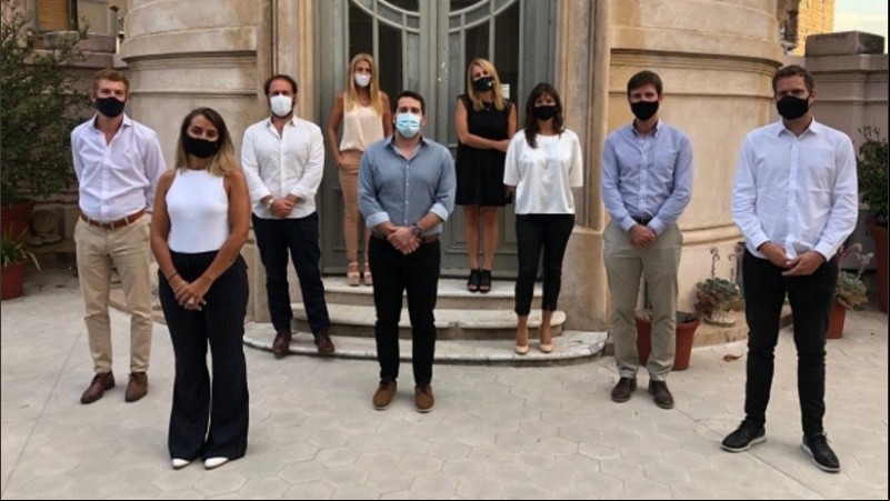 Las nuevas autoridades de la Fundación.